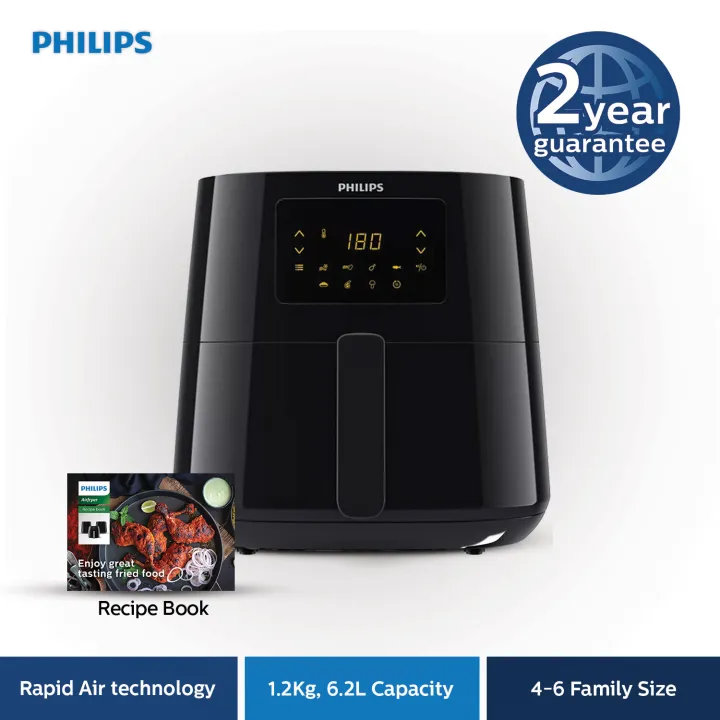 Philips Air Fryer XL in action cooking fries with no oil